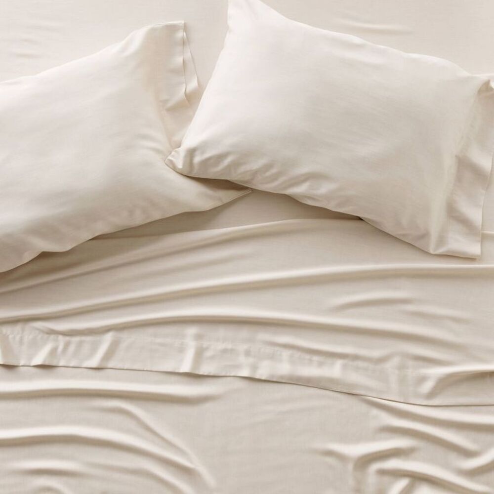 Casaluna - Standard 400 Thread Count Rayon from Bamboo Pillow Natural - Picture 3 of 4